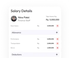 Salary details
